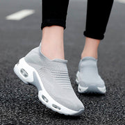 women's fashion trending air cushion elastic breathable running sneakers 2093