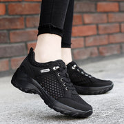 women's summer mesh breathable elastic slip resistant jogging running shoes
