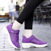 women's summer mesh breathable elastic slip resistant jogging running shoes