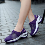 women's breathable casual air cushion elastic sneakers