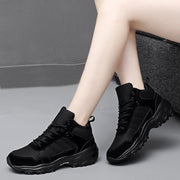 Women's fashion versatile elastic air cushion non-slip wear-resistant comfortable casual shoes
