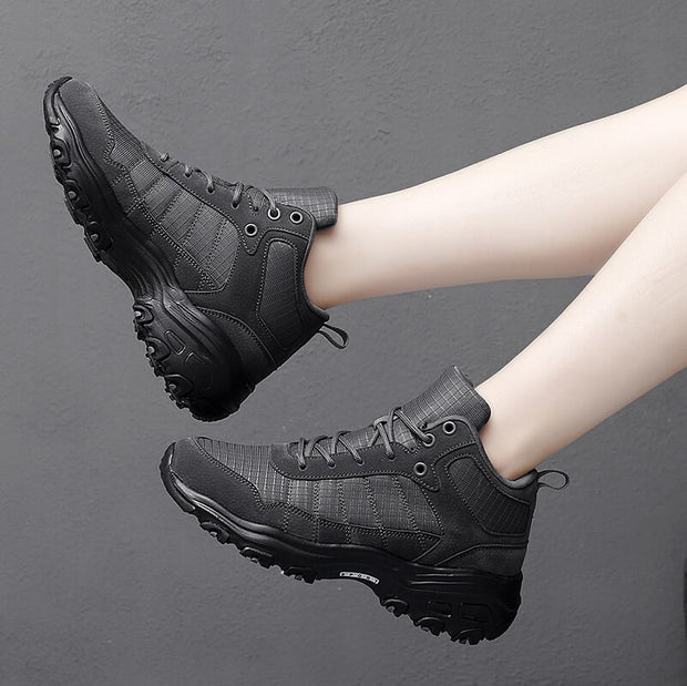 Women's fashion versatile elastic air cushion non-slip wear-resistant comfortable casual shoes