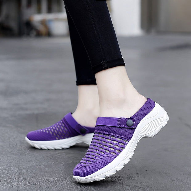 Women's summertime comfortable slip-resistant breathable casual shoes