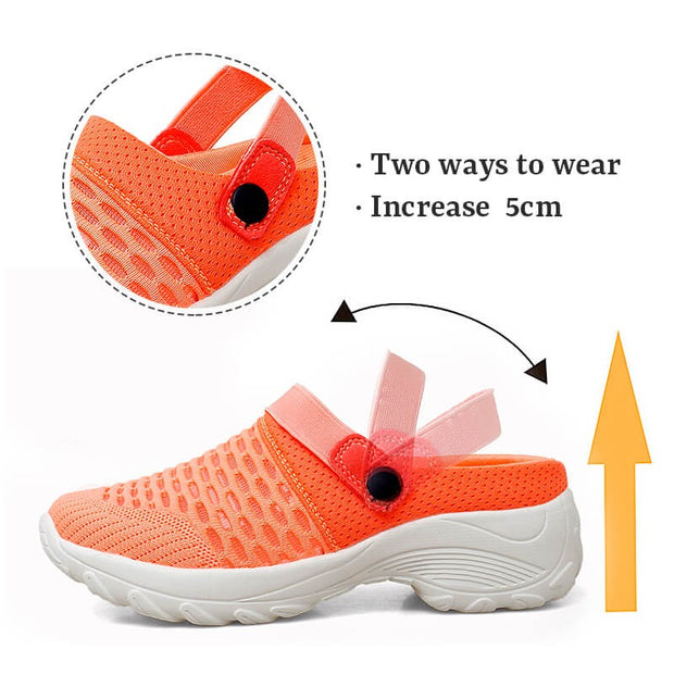 Women's summertime comfortable slip-resistant breathable casual shoes