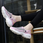 Women's summertime breathable comfortable slip-on casual shoes