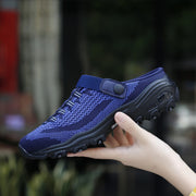 Women's summertime breathable comfortable slip-on casual shoes