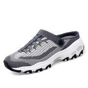 Women's summertime breathable comfortable slip-on casual shoes