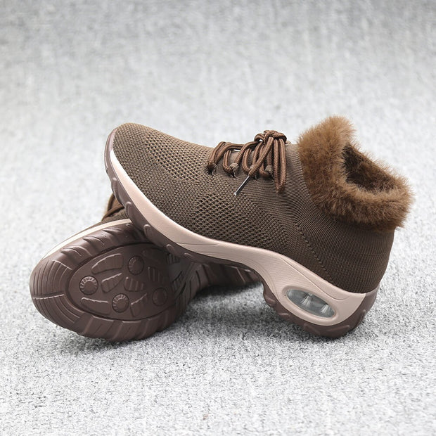 Women's Flying Woven Warm Non-slip  Breathable Comfortable shoe CL