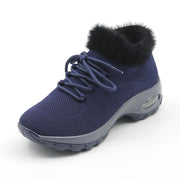 Women's Flying Woven Warm Non-slip  Breathable Comfortable shoe CL