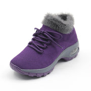 Women's Flying Woven Warm Non-slip  Breathable Comfortable shoe CL