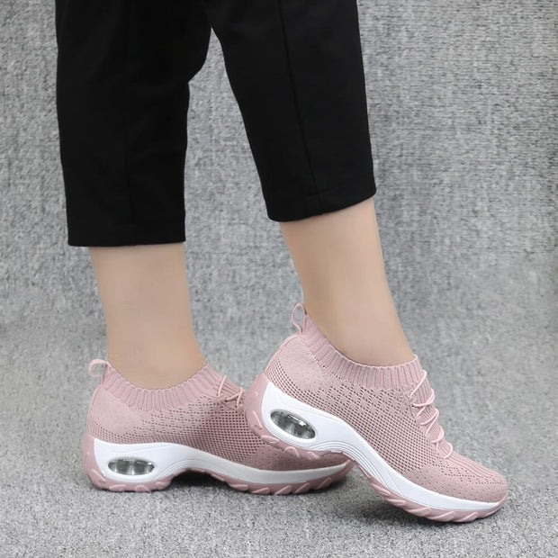 Women's comfortable lightweight breathable mesh shoes