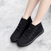 women's casual fashion flat breathable comfortable high top shoes