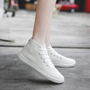 women's casual fashion flat breathable comfortable high top shoes