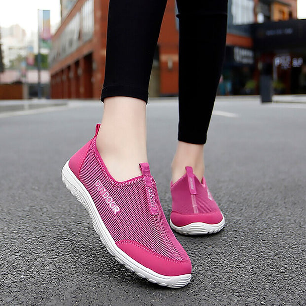 Women's summer breathable comfortable lightweight walking shoes