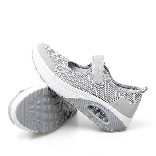 Women's stretchable breathable lightweight walking shoes 2023