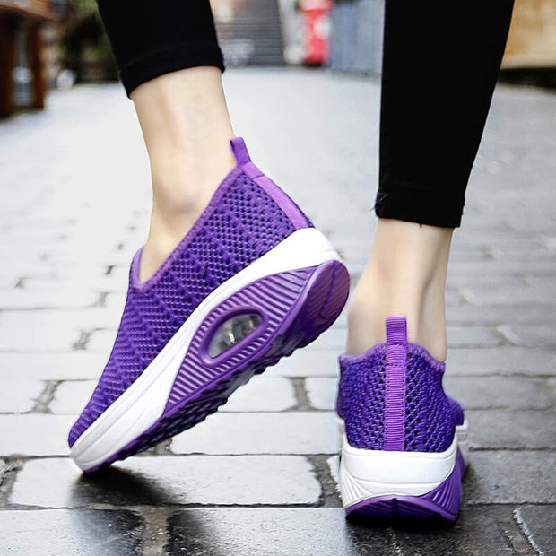 women's summer breathable lightweight comfortable running shoes