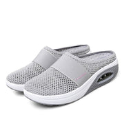 Women's breathable lightweight air cushion slip-on walking slippers CL