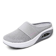 Women's breathable lightweight air cushion slip-on walking slippers CL