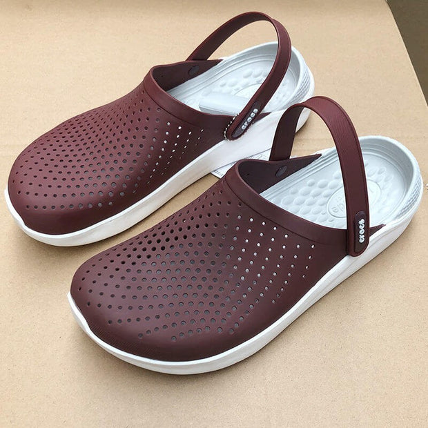 unisex comfortable breathable flat slippers