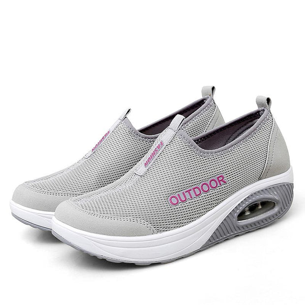 Women's Breathable Air Cushion Stretchable Comfortable Barefoot Walking shoes