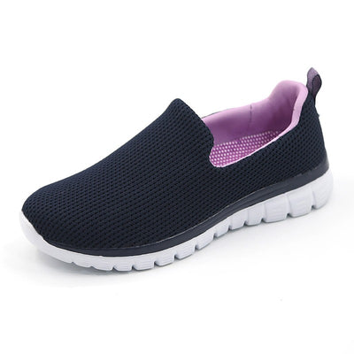 Women's breathable lightweight comfortable flat shoes cl