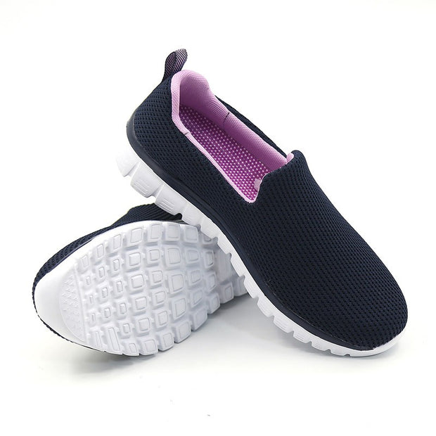 Women's breathable lightweight comfortable flat shoes