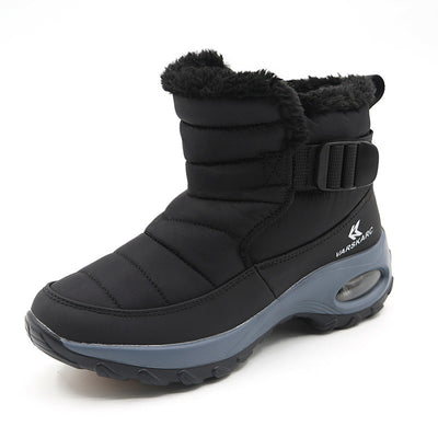 Women's winter fashion warm down casual shoes