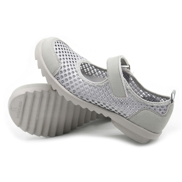 Women's stretchable breathable lightweight walking shoes CL