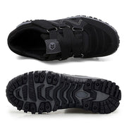 VARSKARC Men's Slip On Walking Sneakers Comfortable Hiking Shoes