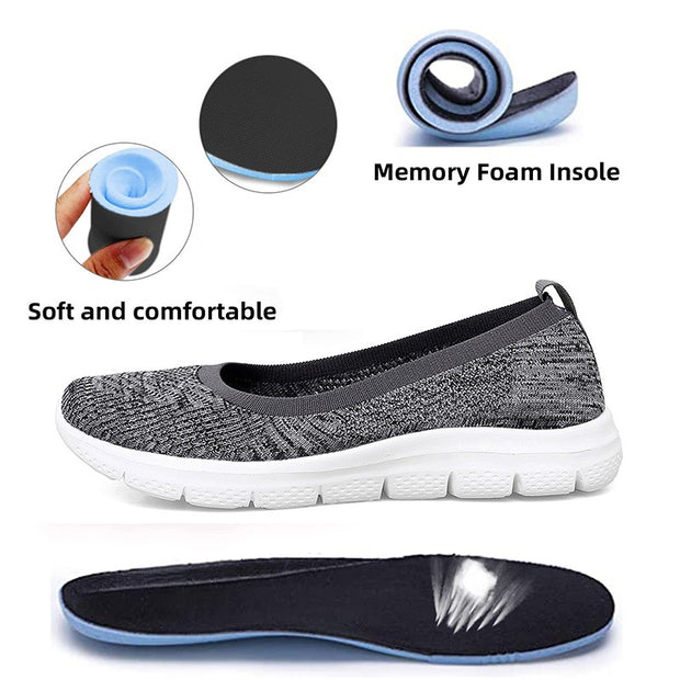 Women's Slip On Comfortable Lightweight Casual Shoes