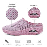 Women's Breathable Medium-heeled Casual Sandals and Slippers