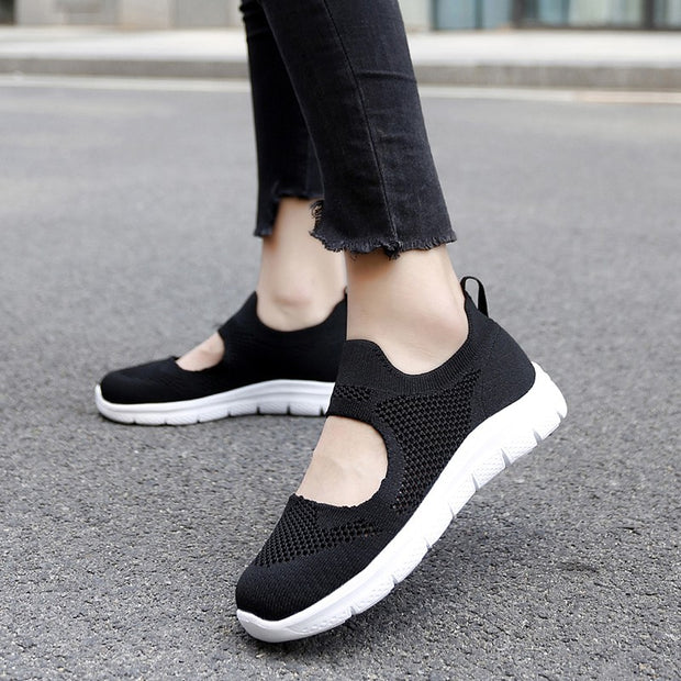 Women's Slip On Walking shoes Lightweight Breathable Casual shoes