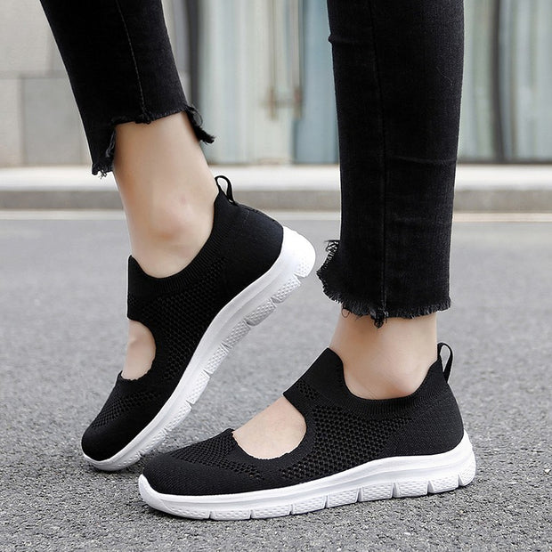 Women's Slip On Walking shoes Lightweight Breathable Casual shoes