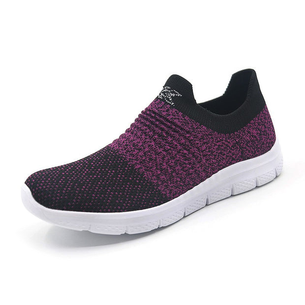 Women's Flying Woven Non-slip Breathable Comfortable Shoes