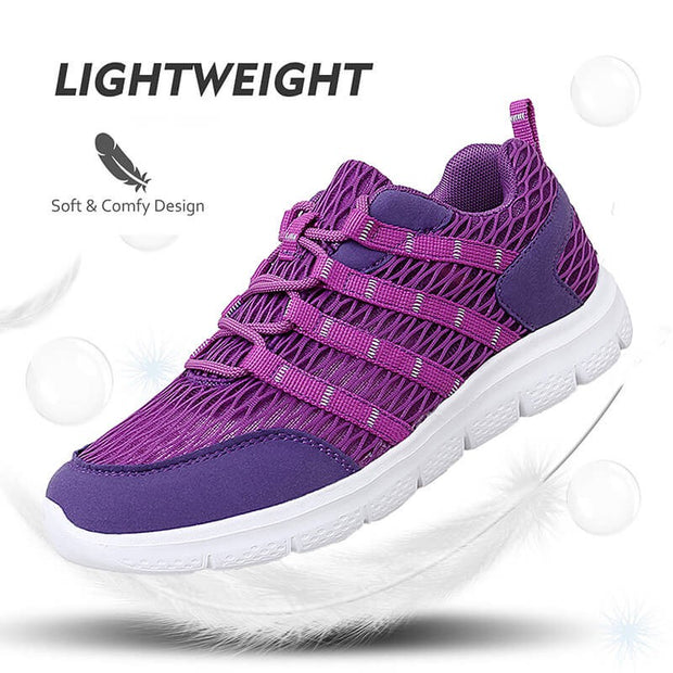 Women's Breathable Lightweight Leisure Shock Sneakers