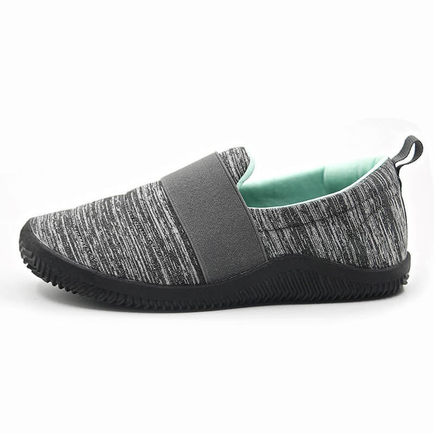 Women's Wide Comfortable Soft Slip On Walking flat shoes